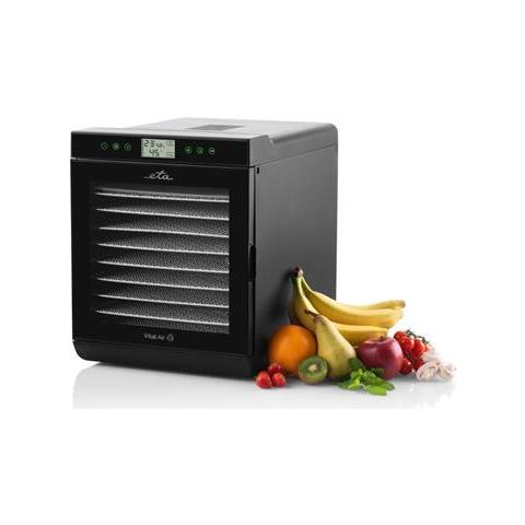Essiccatore Per Frutta Vital Air Ii 230290000 Potenza 245 W, Numero Di Teglie 10, Controllo Della Temperatura, Timer Integrato, Nero - Foto 1