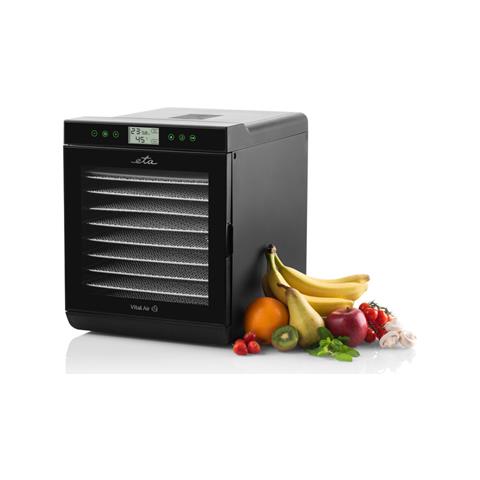 Essiccatore Per Frutta Vital Air Ii 230290000 Potenza 245 W, Numero Di Teglie 10, Controllo Della Temperatura, Timer Integrato, Nero - Foto 14