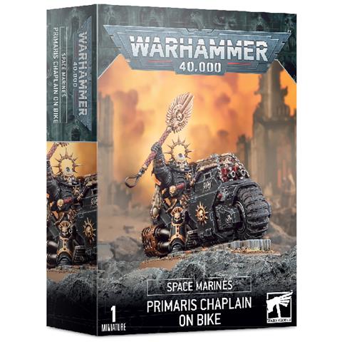 Warhammer 40000 - Space Marines - Chaplain On Bike - Foto 1