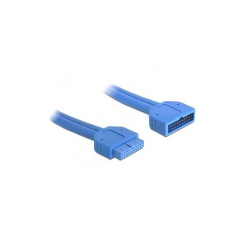 82943, 3.0, Maschio / femmina, 0,45m, USB 3.0 pin header 19 pin - Foto 1
