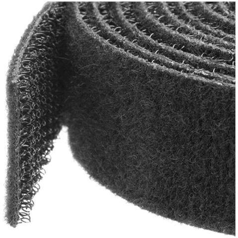 Fascette fermacavi - Fascie avvolgicavo Hook & Loop - Fascie per gestiona cavi auto aderenti - Rotolo da 30,4 m - Foto 1