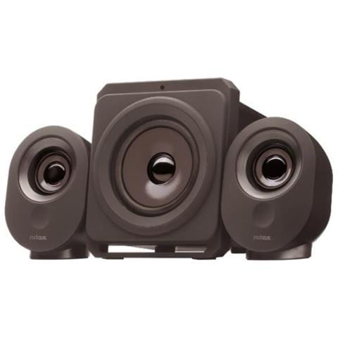 NXAPC04 Set di Altoparlanti per PC 2.1 Canali Potenza 35 Watt Bluetooth Colore Nero - Foto 1