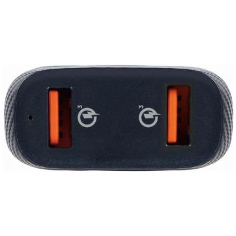 Ta-u2qc3-car-01 Caricabatterie Per Dispositivi Mobili Nero Auto - Foto 3