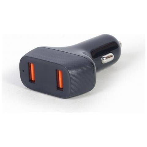 Ta-u2qc3-car-01 Caricabatterie Per Dispositivi Mobili Nero Auto - Foto 1