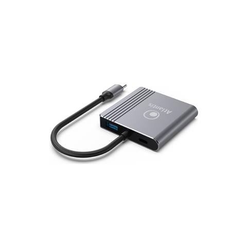 Adattatore da USB-C a Dual HDMI M-F 0.18m Colere Grigio - Foto 2