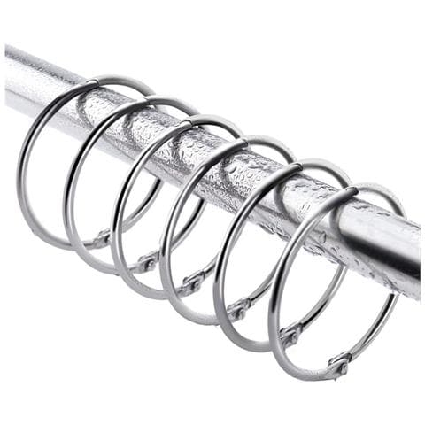 Anelli Per Tende Apribili / Anelli Per Tende Da Doccia 30 Pz Silver 60 Mm - Foto 8