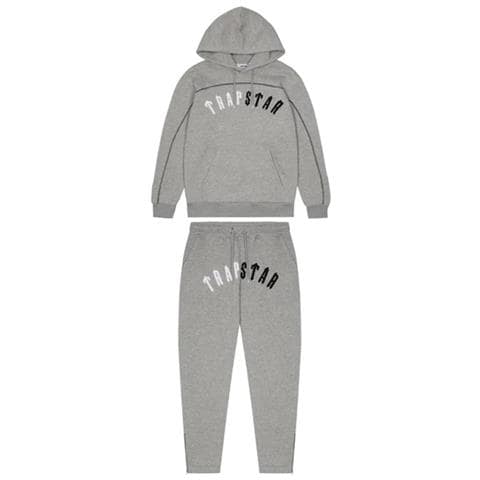 Tracksuit Trapstar Tuta Grigia TUTA CON CAPPUCCIO TRAPSTAR