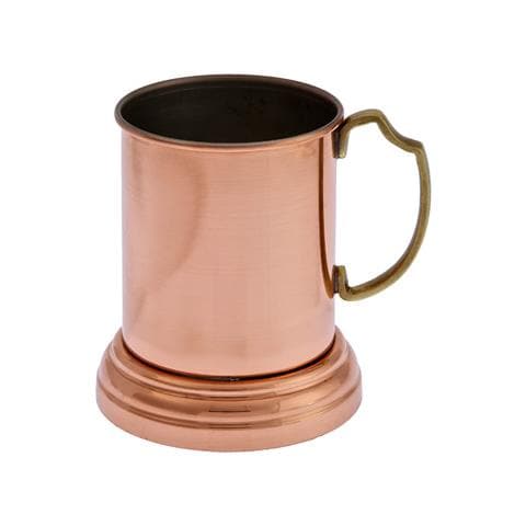 Boccale Di Birra, Bicchiere Birra - Rame-stagno, Fatto A Mano - Foto 1