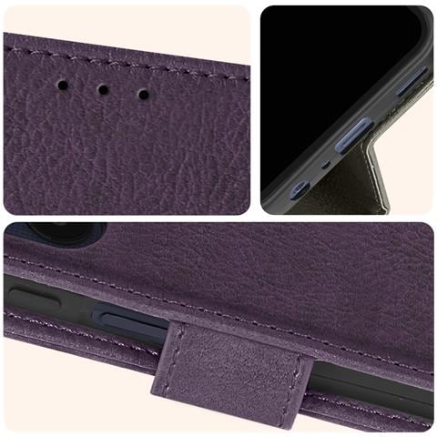 Custodia Per Samsung Galaxy A25 Portafoglio Funzione Supporto - Foto 5