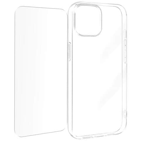Cover Per Iphone 15 Plus Silicone Gel E Vetro Temperato 9h - Foto 1