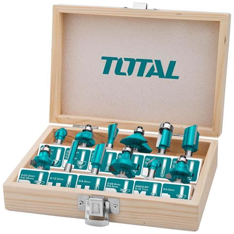 Set Di Frese Da 12 Pezzi (6 Mm) (tacsr0121) - Foto 1