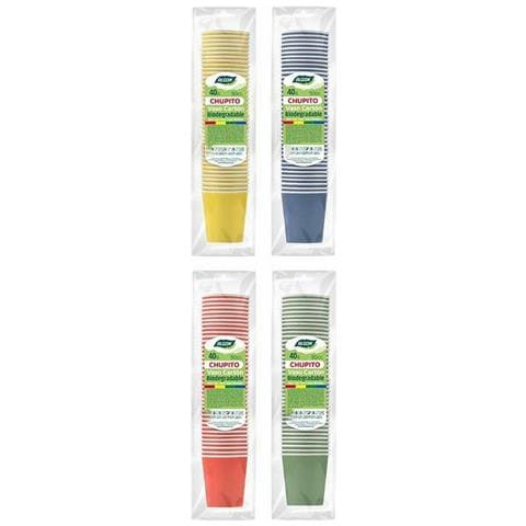 Set Di Bicchierini Da Chicchetto Algon Monouso Cartone Multicolore 40 Pezzi 50 Ml (36 Unità) - Foto 2