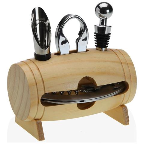 Set Di Accessori Per Il Vino Acciaio - Foto 1