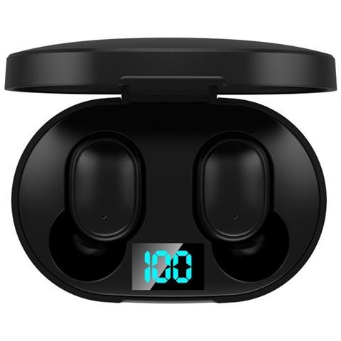 E6s Tws Bluetooth 5.3 Wireless In-ear Headset With Hd Mic & Charging Case Black - Foto 2