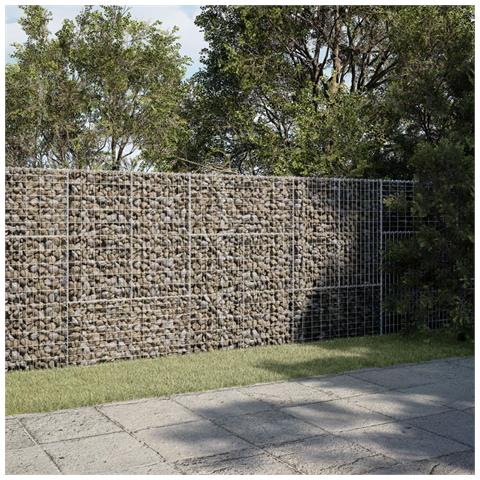 Cesto Gabbione Con Copertura 300x100x150 Cm In Ferro Zincato - Foto 1