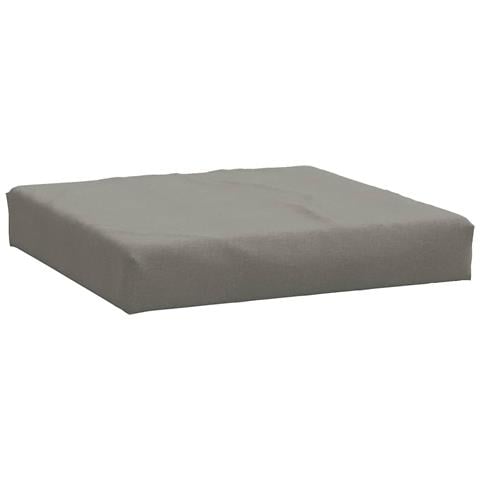 Cuscino Per Pallet Grigio Scuro Mélange 60x60x10 Cm In Tessuto - Foto 2