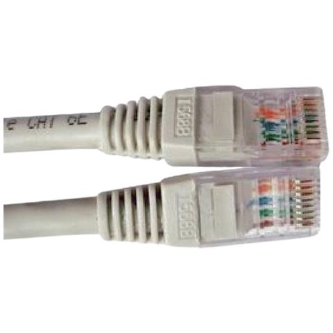 Cavo di rete cross 5mt categoria 5E con proteggi cavo - Foto 1