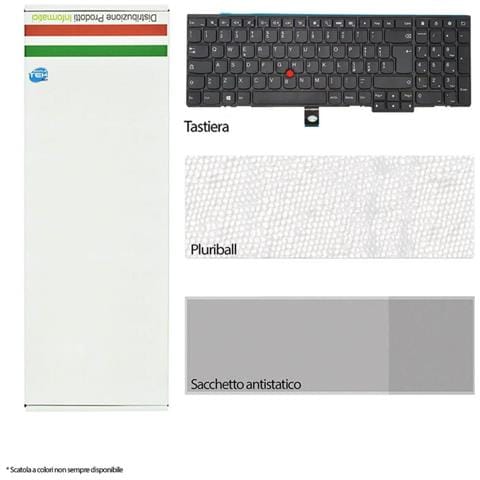Tastiera Non Retroilluminata Layout Italiano Ita Compatibile Con Lenovo L560 - Foto 6