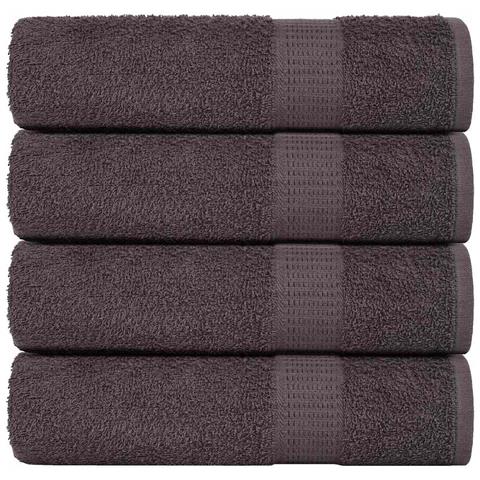 Asciugamani Da Bagno 4 Pz 100x150 Cm 360 G/m 100% Cotone - Foto 1