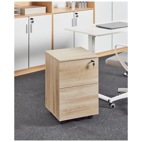 Armadietto Da Ufficio Johnson Marrone Chiaro - Foto 1