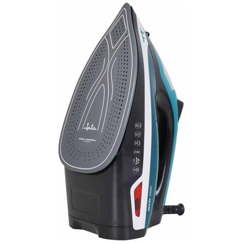 Ferro a Vapore JEPL1221 Piastra in Ceramica Capacità 0.35 Litri Potenza 2400 W Colore Nero Blu Grigio Bianco - Foto 2