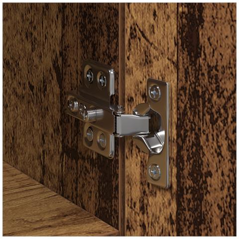 Highboard Legno Antico 45x42.5x185 cm Legno ingegnerizzato - Foto 9