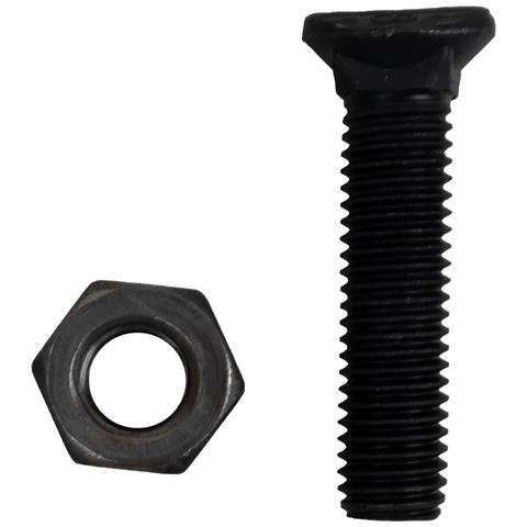 Bullone Testa Ovale M10x45 Con Dado Confezione Da 100 Pezzi - Foto 1