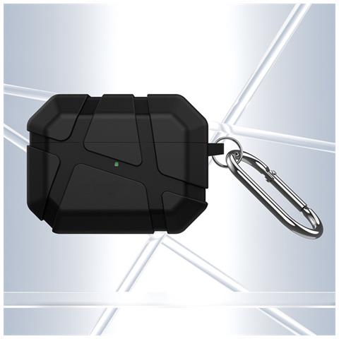 Custodia Protettiva In Tpu Compatibile Con Airpods 3 - Antishock E Antipolvere Black - Foto 2