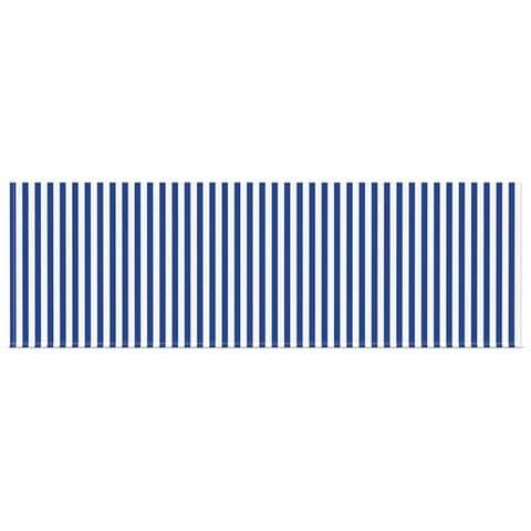 Tenda Retrattile Blu e bianco 350 x 200 cm Tessuto, metallo - Foto 9