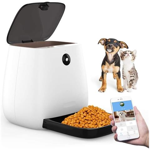 Distributore Automatico Di Cibo Per Animali Domestici Con Controllo App, Capacità 4l - Foto 1