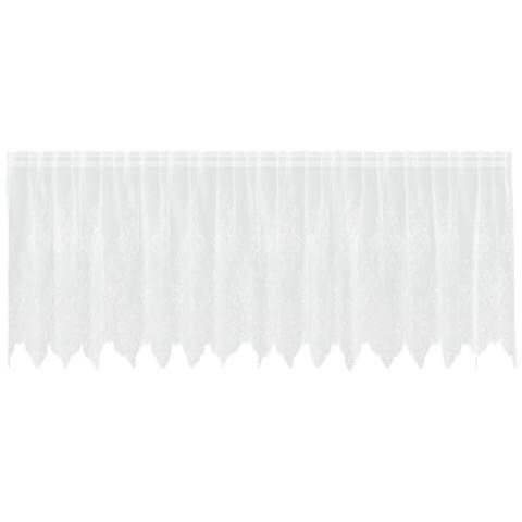 Tende con tende Bianco 400 x 120 cm Poliestere - Foto 1
