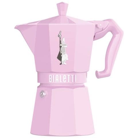 Caffettiera Italiana, 6 Tazze, Rosa Pastello - 0009064 - Foto 1