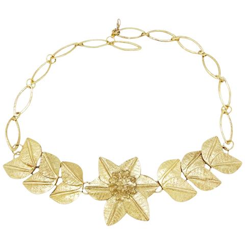 Cintura Impero Con Rosetta Centrale In Oro - Foto 1