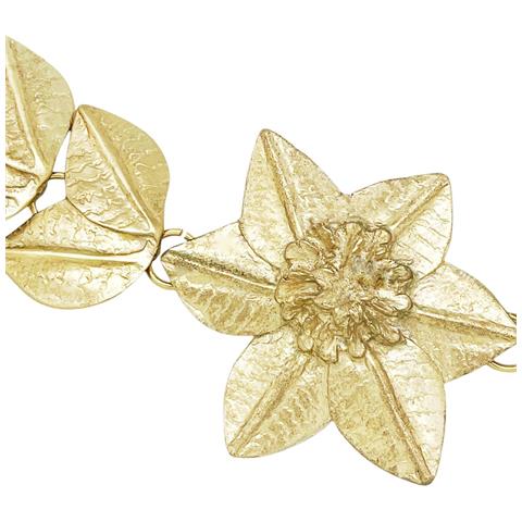 Cintura Impero Con Rosetta Centrale In Oro - Foto 2