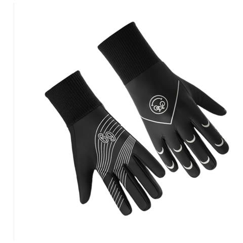 Guanti Da Ciclismo Invernali Impermeabili, Antivento, Termici E Touchscreen Black - Foto 2