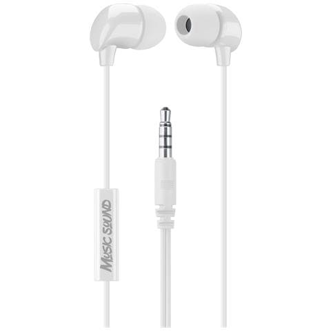 Color In-Ear Jack 3.5 Auricolari In-ear: sono ergonomici e dotati di isolamento passivo del rumore, assicurano bassi potenti e una qualità audio immersiva - Foto 1