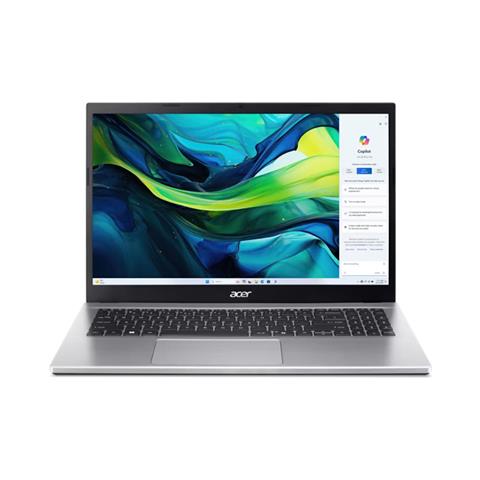 Aspire Go 15 AG15-42P-R8FN AMD Ryzen™ 5 5625U Computer portatile 39,6 cm (15.6") Full HD 8 GB DDR4-SDRAM 512 GB SSD Wi-Fi 6 (802.11ax) Windows 11 Home Argento - Foto 1