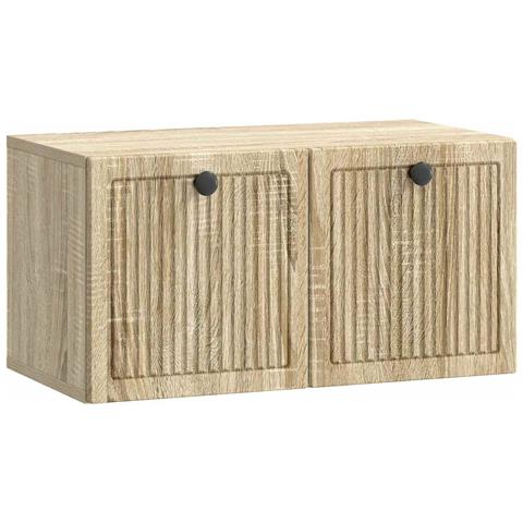 Mobile Porta TV da Muro Rovere Sonoma 59,5 x 31 x 30 cm - Foto 1