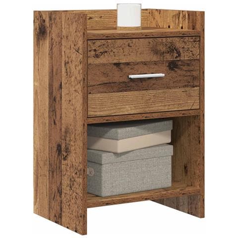 Comodini Legno antico 40 x 30 x 60 cm Legno ingegnerizzato - Foto 2