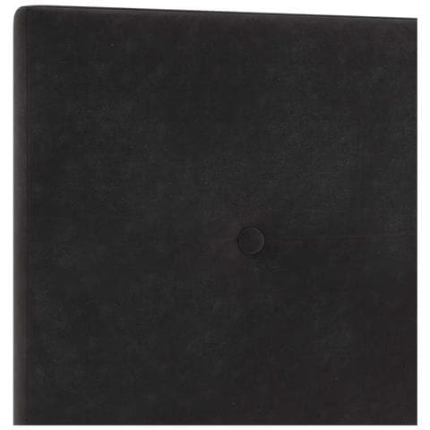 Letto box spring con materasso Nero 80 x 200 cm Velluto - Foto 9