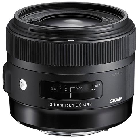 Obiettivo 30 mm F / 1.4 AF DC HSM Attacco Nikon colore Nero - Foto 2