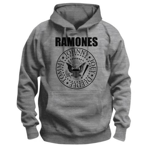 Ramones - Presidential Seal Grey (Felpa Con Cappuccio Unisex Tg. M) - Foto 1
