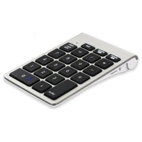11400 Mini Tastierino Numerico Bluetooth Nexgen In Alluminio, 21 Tasti Compatibile Os X E Windows - Foto 3