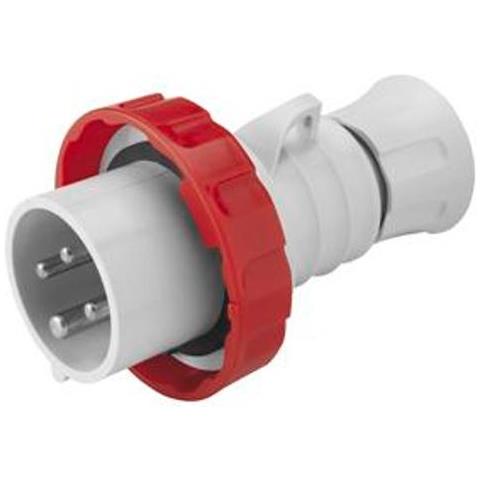 Spina Mobile Diritta Hp Ip67 3p+t 32a 380 415v 50/60hz 6h Cablaggio A Vite - Foto 6
