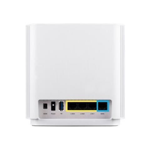 Router Wireless ZenWiFi AC (CT8) Tri-Band 3 Porte Gigabit Ethernet LAN Colore Bianco - Foto 3
