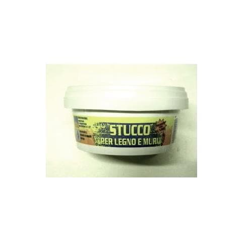 Stucco Pronto In Pasta Tipo ""francese"" Per Legno E Muro Colorazione Bianca Kg 0,5 - Foto 1