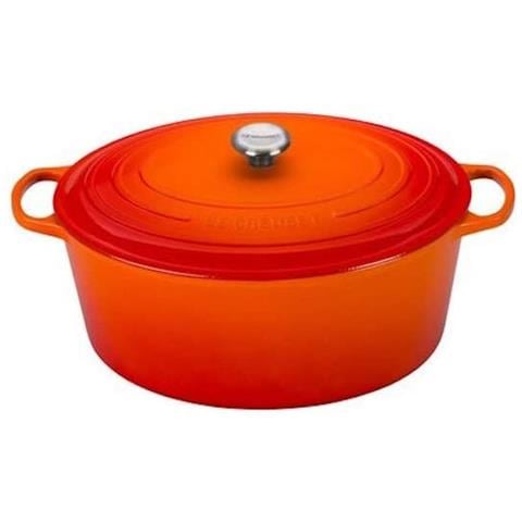 Cocotte Ghisa Ovale 40 Arancio - Foto 1