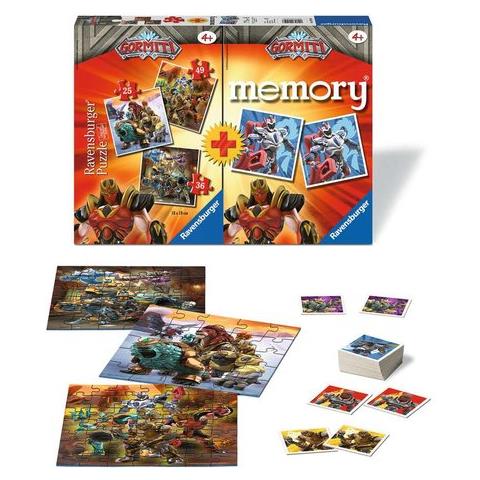 Puzzle 20519 Gormiti Multipack Con Memory 48 Carte - Foto 1