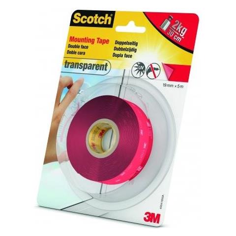 3m 40041950 Nastro Adesivo Da Cancelleria 5 M Trasparente 1 Pz - Foto 2