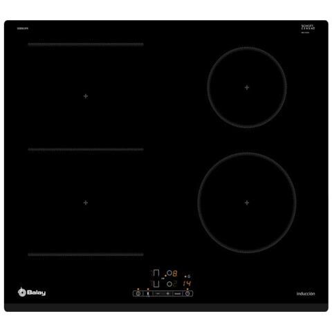 3EB963FR piano cottura Nero Da incasso 60 cm Piano cottura a induzione 4 Fornello (i) - Foto 1